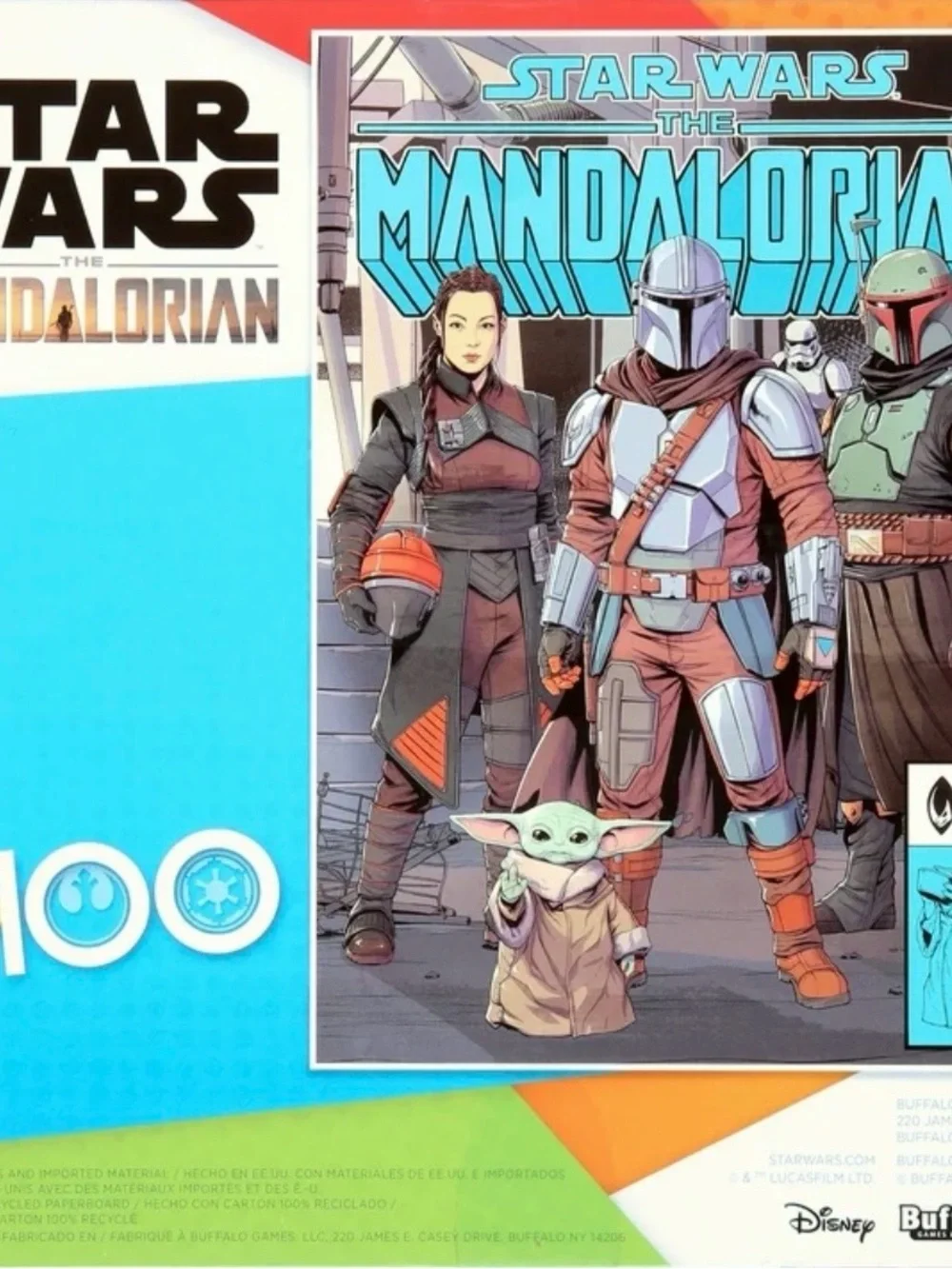 Star Wars — The Mandalorian 100-Piece Jigsaw Puzzle